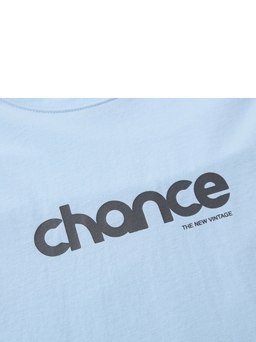 CHANCE THE NEW VINTAGE T-SHIRT(SKY BLUE)