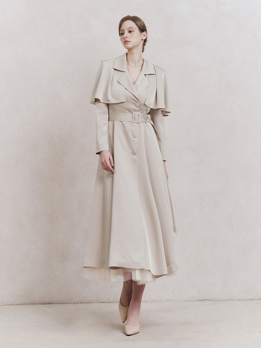 Celina Trench Coat (Beige)