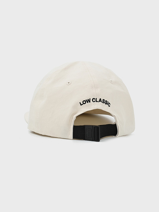 STRAP CAP - CREAM