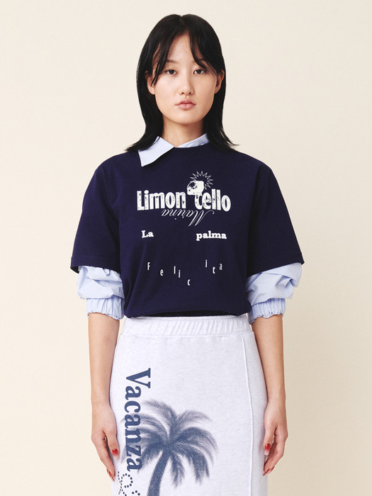 Limoncello T-shirt Navy