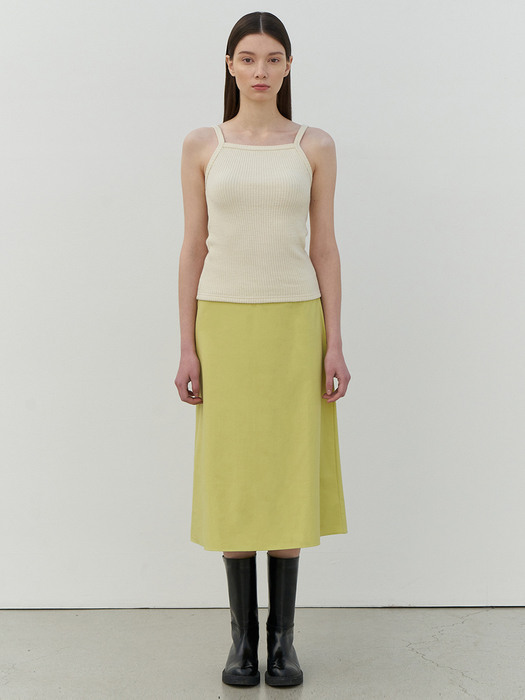 Matt Midi skirt (3 Color)