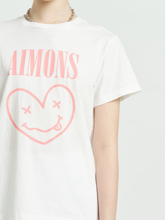 DYLAN WHITE AIMONS SMILE DYED T-SHIRTS