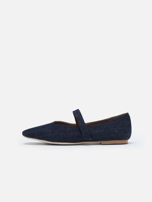 Rowie mary jane shoes Denim Blue