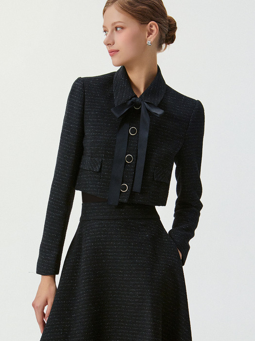 Niki Tweed Midi Jacket_3colors