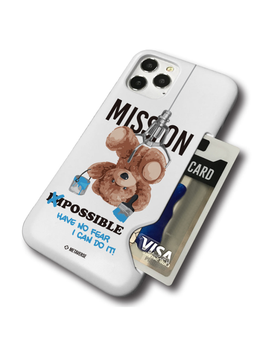 메타버스 슬림카드 케이스 - 미션 테디베어(Mission Bear)