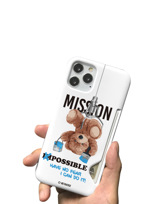 메타버스 슬림카드 케이스 - 미션 테디베어(Mission Bear)
