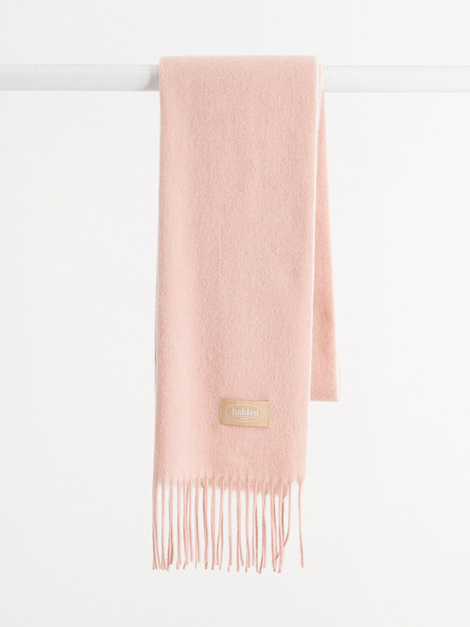 two tone cashmere muffler (M001_light pink)