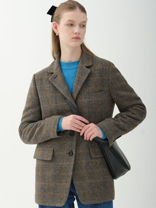 new classic wool jacket_brown
