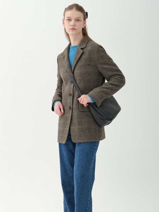 new classic wool jacket_brown