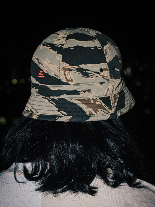 BELL HAT (TIGER CAMOUFLAGE)