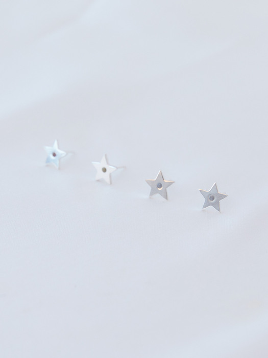 color my star earring