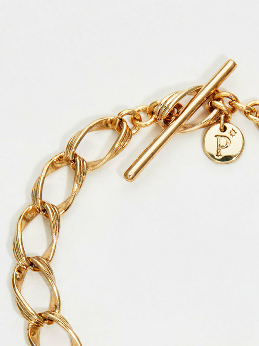 Carnelian Signet Chain Necklace