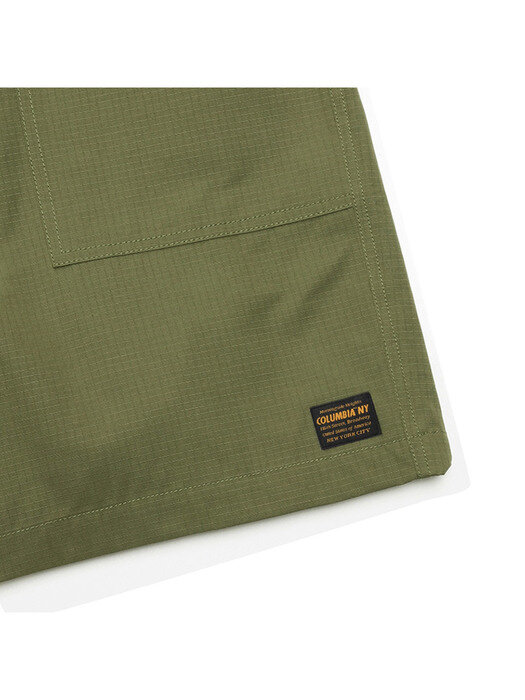 MIL-LABEL POCKET UNIFORM SHORTS PANTS 라이트카키