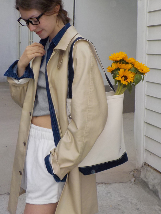 Classic Bucket Bag (Navy)