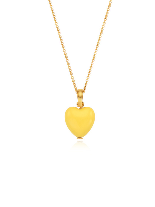 pop heart necklace
