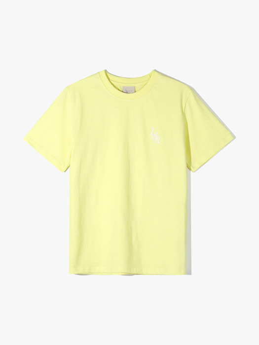 Signature Logo Half-Sleeve T-shirt lime
