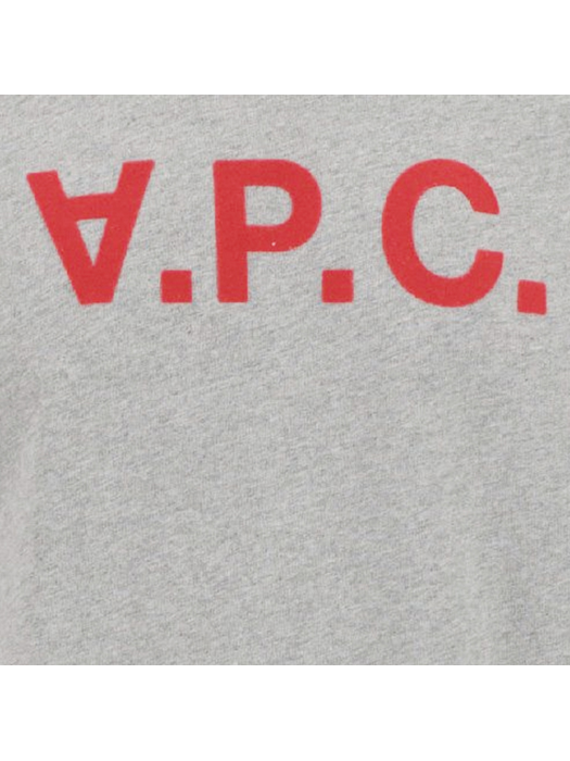 23SS VPC 벨벳 로고 티셔츠 그레이 COEZB F26140 PLB