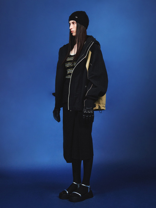 Cinema Parka UNISEX Black Beige