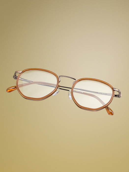 RECLOW EF1B BROWN GLASS 안경