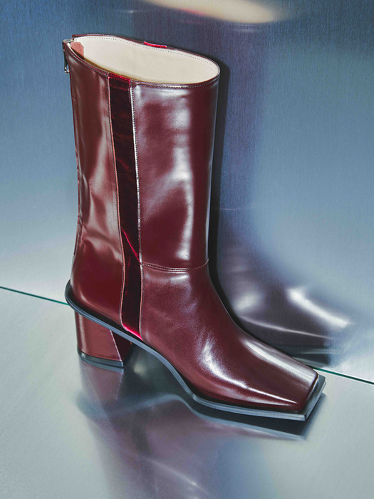 CINDY ANKLE 60 Boots - Wine