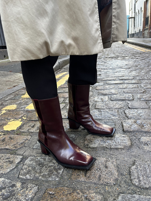 CINDY ANKLE 60 Boots - Wine