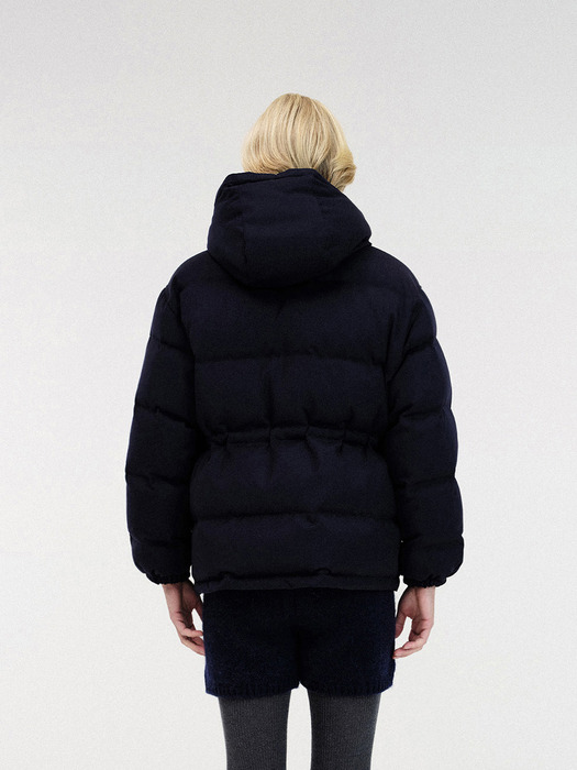 Pred puffer parka (Dark navy)