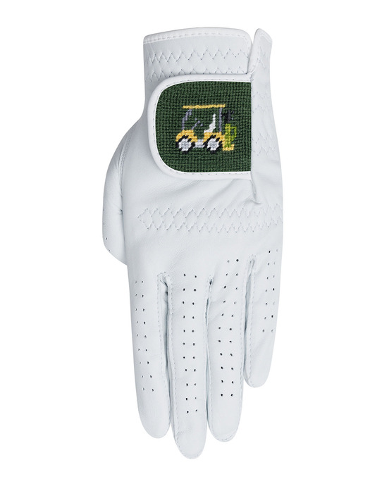 Golf Cart Needlepoint Glove (Men)