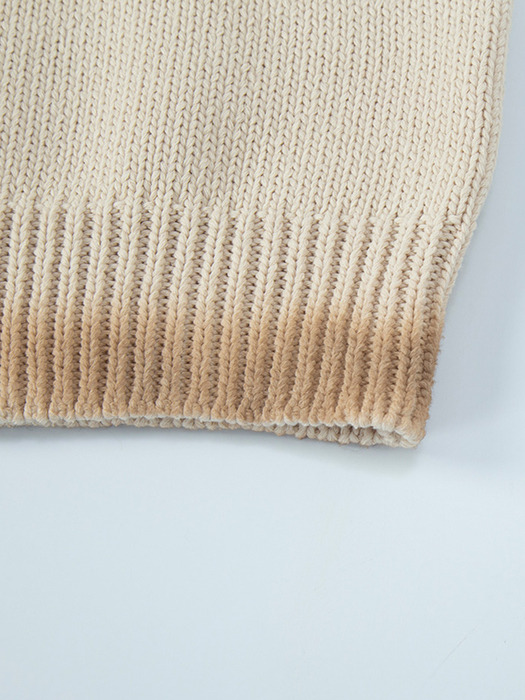 Spray Pattern Knit - beige
