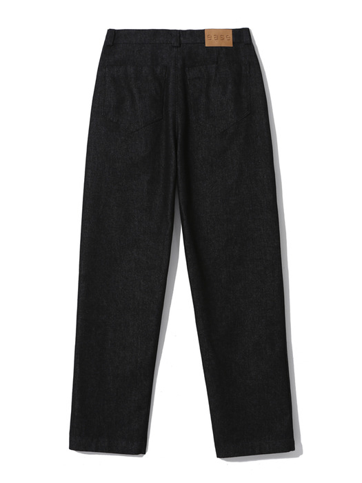 HENRY DENIM TROUSERS_BLACK