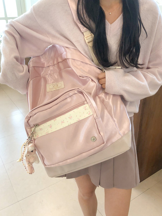 Bon voyage backpack_rose pink
