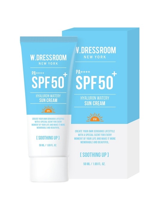 [365사계절][1+1] 히알루론 워터리 선크림 50ml SPF50+PA++++ / 겨울 촉촉 선크림