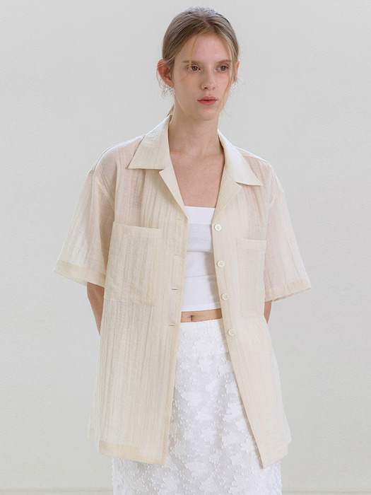 ivy oversized shirts_beige