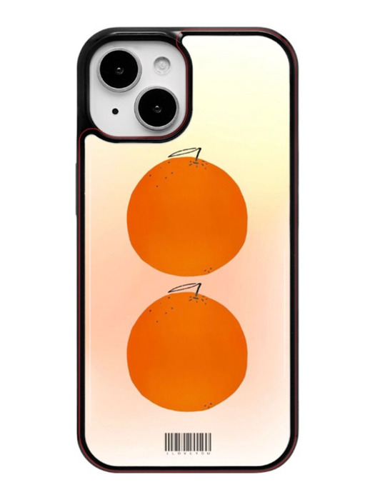 orange blusher Epoxy Phone Case 아이폰 갤럭시 에폭시 케이스