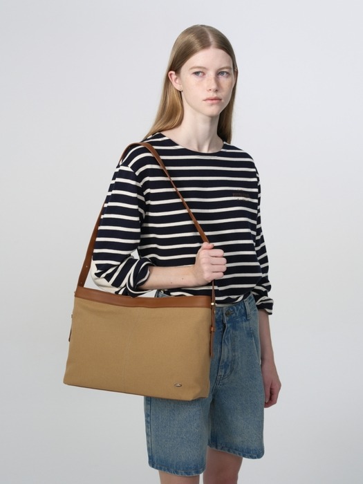 aube bag - beige (L)