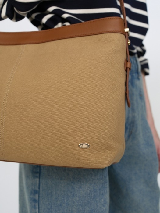 aube bag - beige (L)