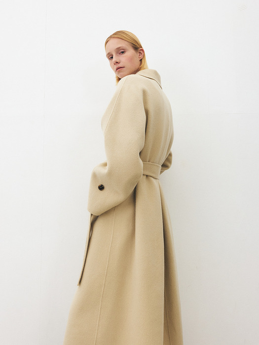 TFF CASHMERE SINGLE HAND MADE COAT [PREMIUM]_2COLORS