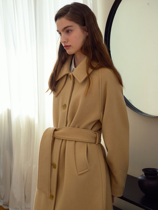 [뉴뉴 Pick] 프리미엄 캐시미어 오버핏 싱글 롱 코트 (2c)