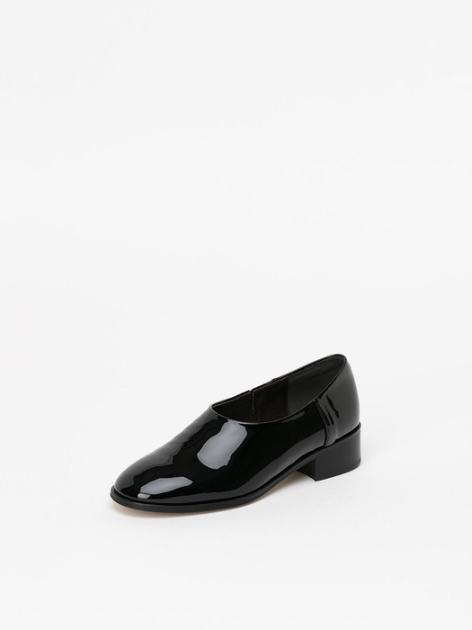 Clemence Slip-on Loafers in BLACK PATENT