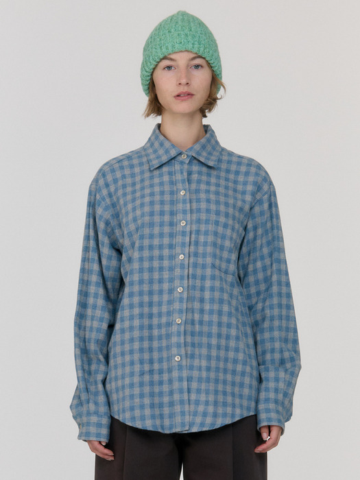 Baker Check Shirt (Blue)