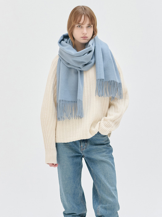 24WN cashmere shawl muffler [3colors]