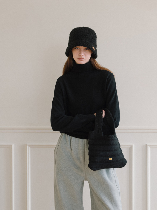 Origins Knit Bag - Black