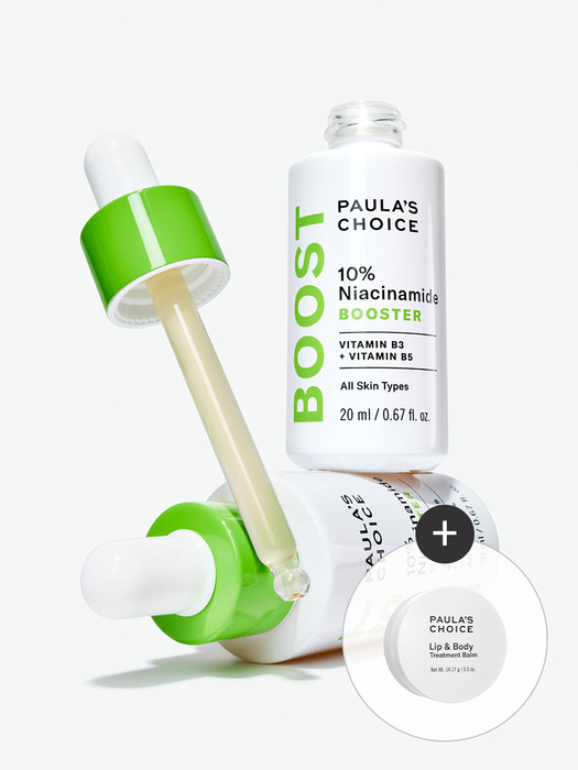 10% 나이아신아마이드 부스터 앰플 20ml 듀오 세트(+립&바디밤 본품 증정)