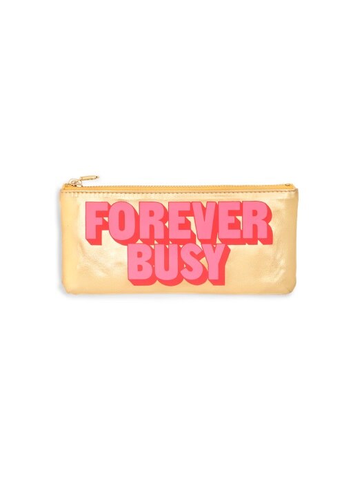 GET IT TOGETHER PENCIL POUCH - FOREVER BUSY (펜슬파우치)