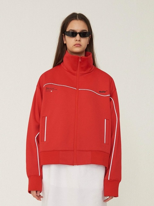 Ade track jacket Red