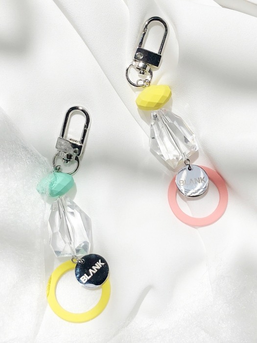CRYSTAL KEY RING (2 COLOR)