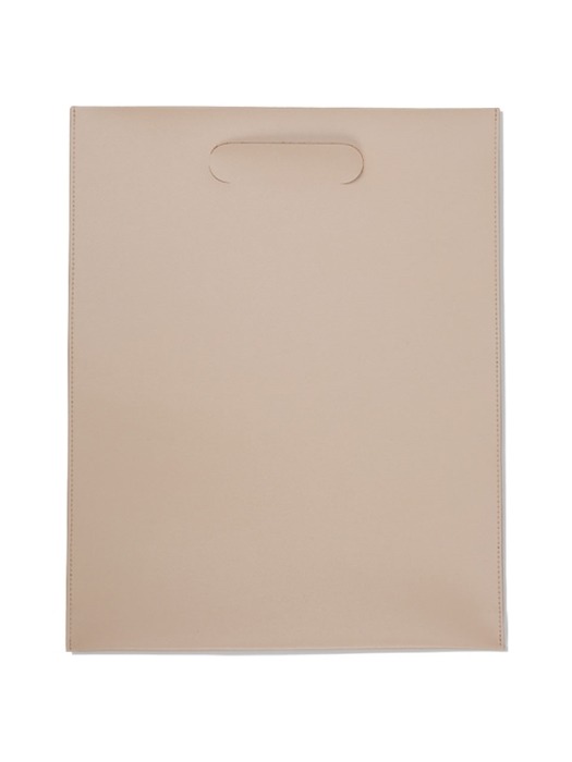 paper tote (beige)