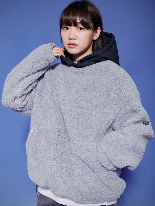 LT332_Fleece Hoodie_Melange