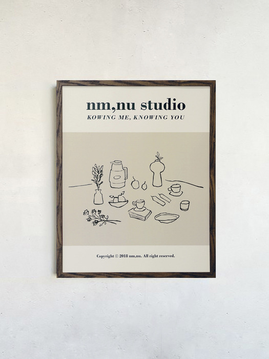 nm,nu studio poster