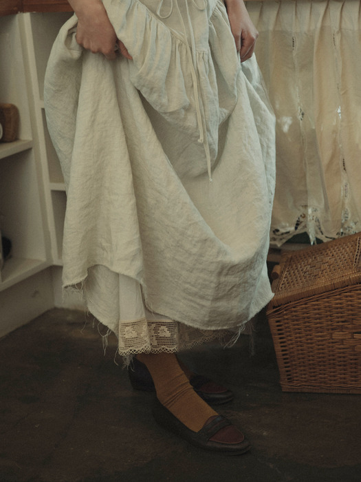 레이스 페티코트 : Lace petticoat