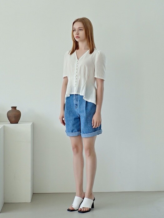 RIONA 3 COTTON BLOUSE_white